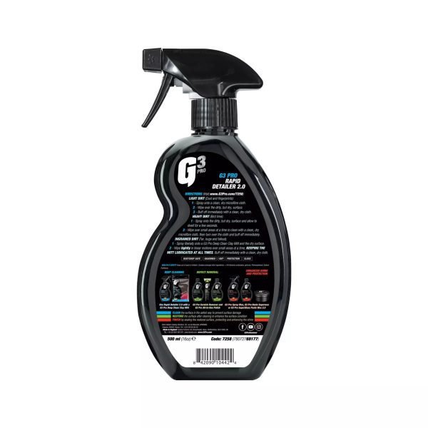G3 Pro Rapid Detailer 20 x 0,5L - Imagen 2