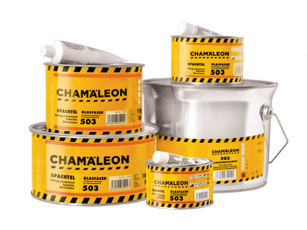 Masilla Chamaleon Poliester 503 de FiberGlass 1Kg
